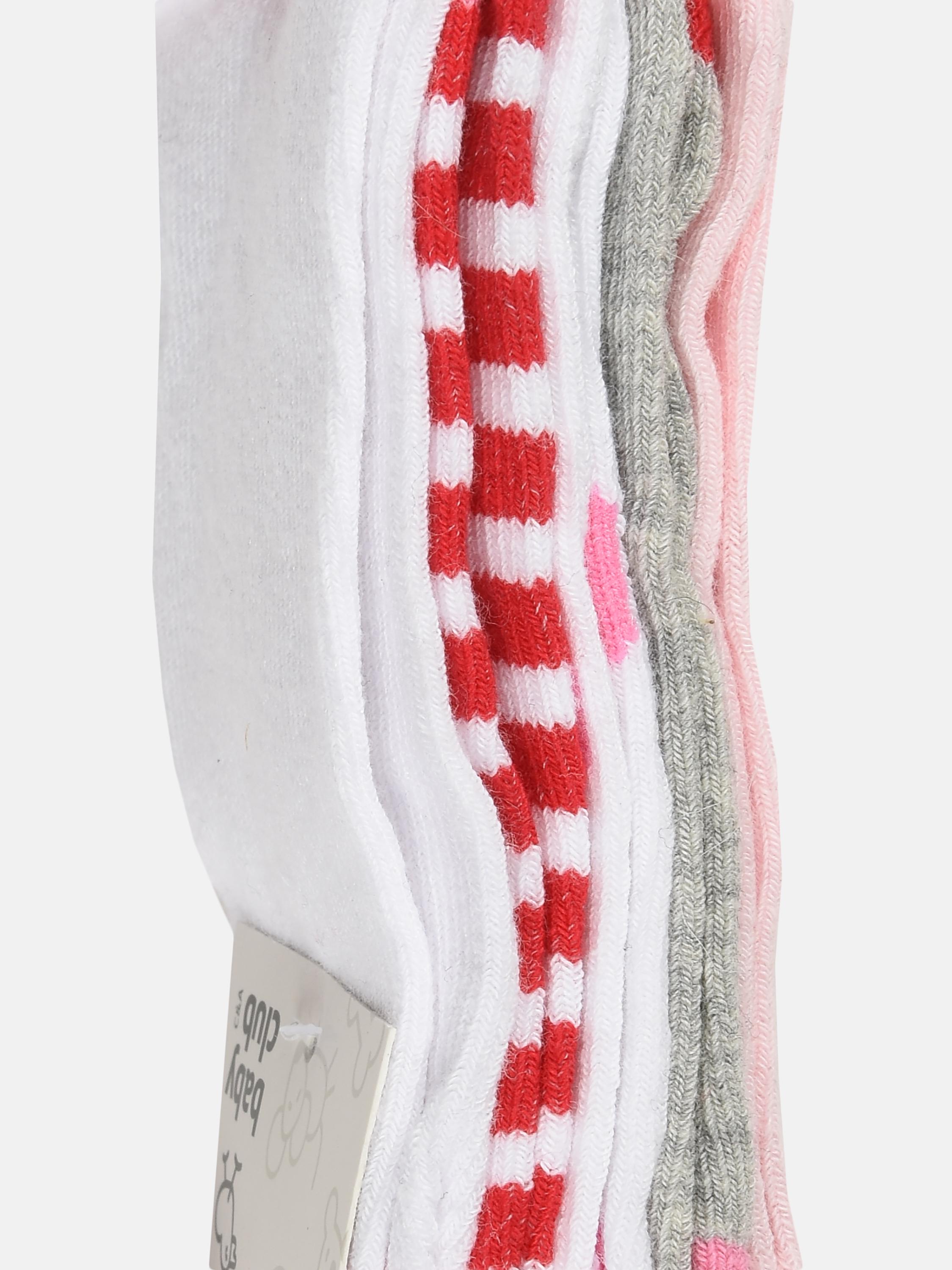 Носки C&A р. 21-23 5 пар Бело-розовый (3181279892701) - фото 2