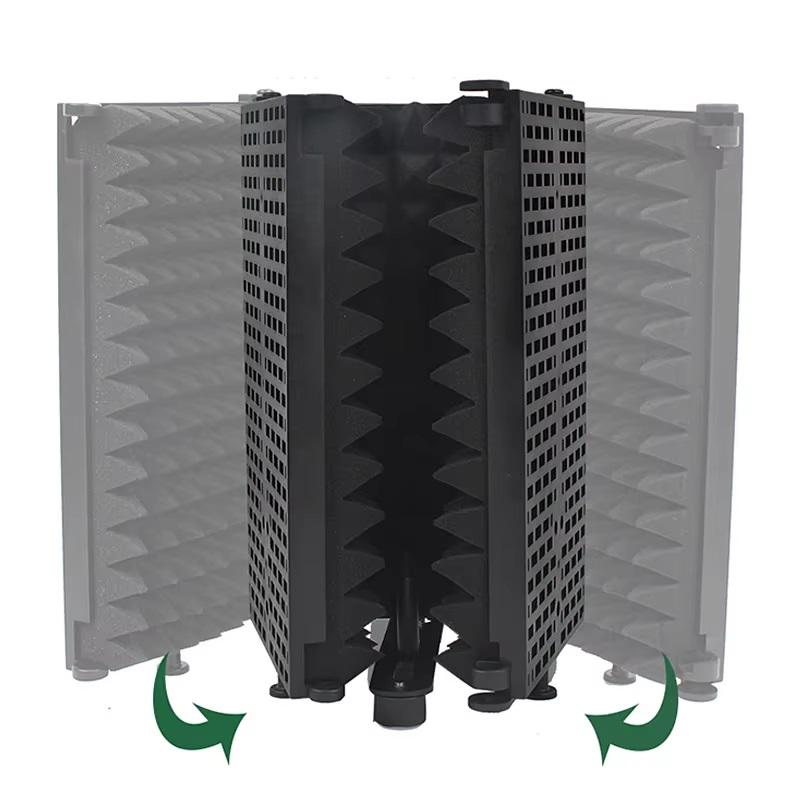 Акустический экран для микрофона 3 секции 41х26 см (111373) - фото 8 Акустический экран для микрофона 3 секции 41х26 см (111373) - фото 8