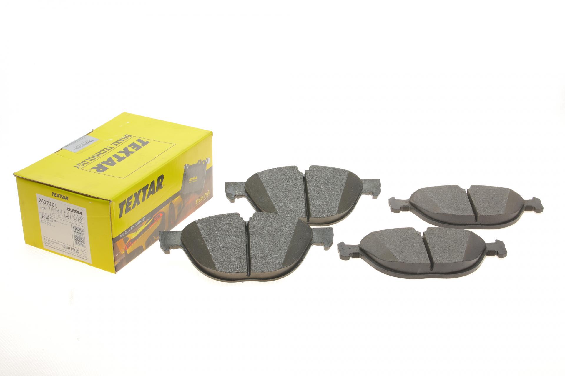 Тормозные колодки передние TEXTAR для BMW X5/X6 07- Teves Q+ 192,9x79 мм (2417201)