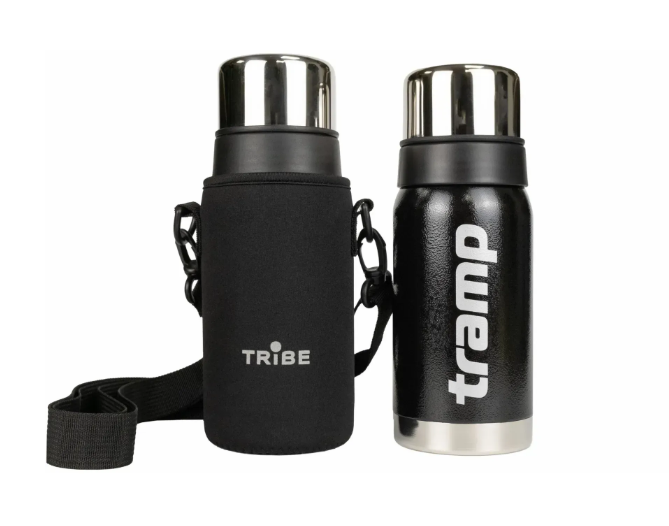 Чехол для питьевого термоса Tribe Neoprene Cover T-DF-0008 0,5 л Черный (6936116100840) - фото 4 Чехол для питьевого термоса Tribe Neoprene Cover T-DF-0008 0,5 л Черный (6936116100840) - фото 4