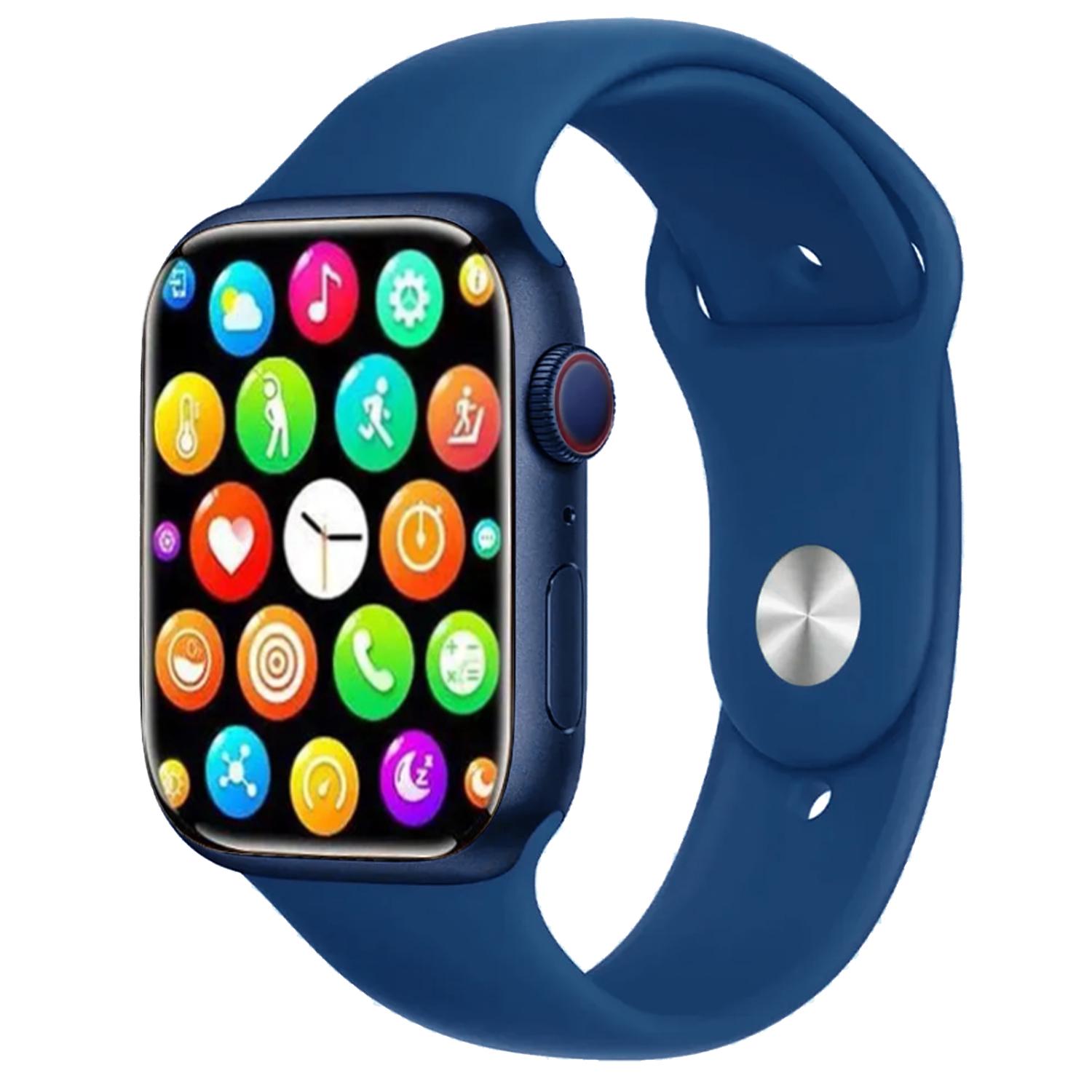 Смарт-часы Smart Watch GS8 PRO MAX с ремешком Матовый синий (2133-4)