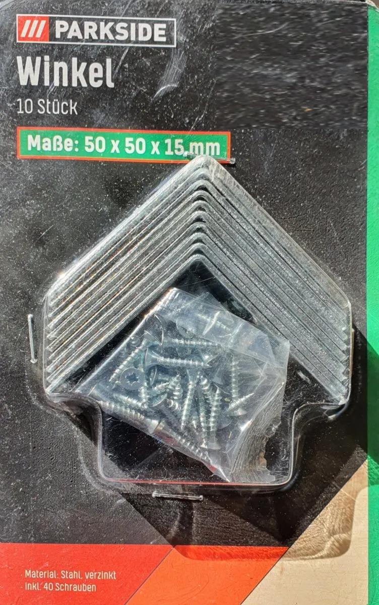 Монтажный угол 50х50х15см Parkside Серебряный (374698) Монтажный угол 50х50х15см Parkside Серебряный (374698)