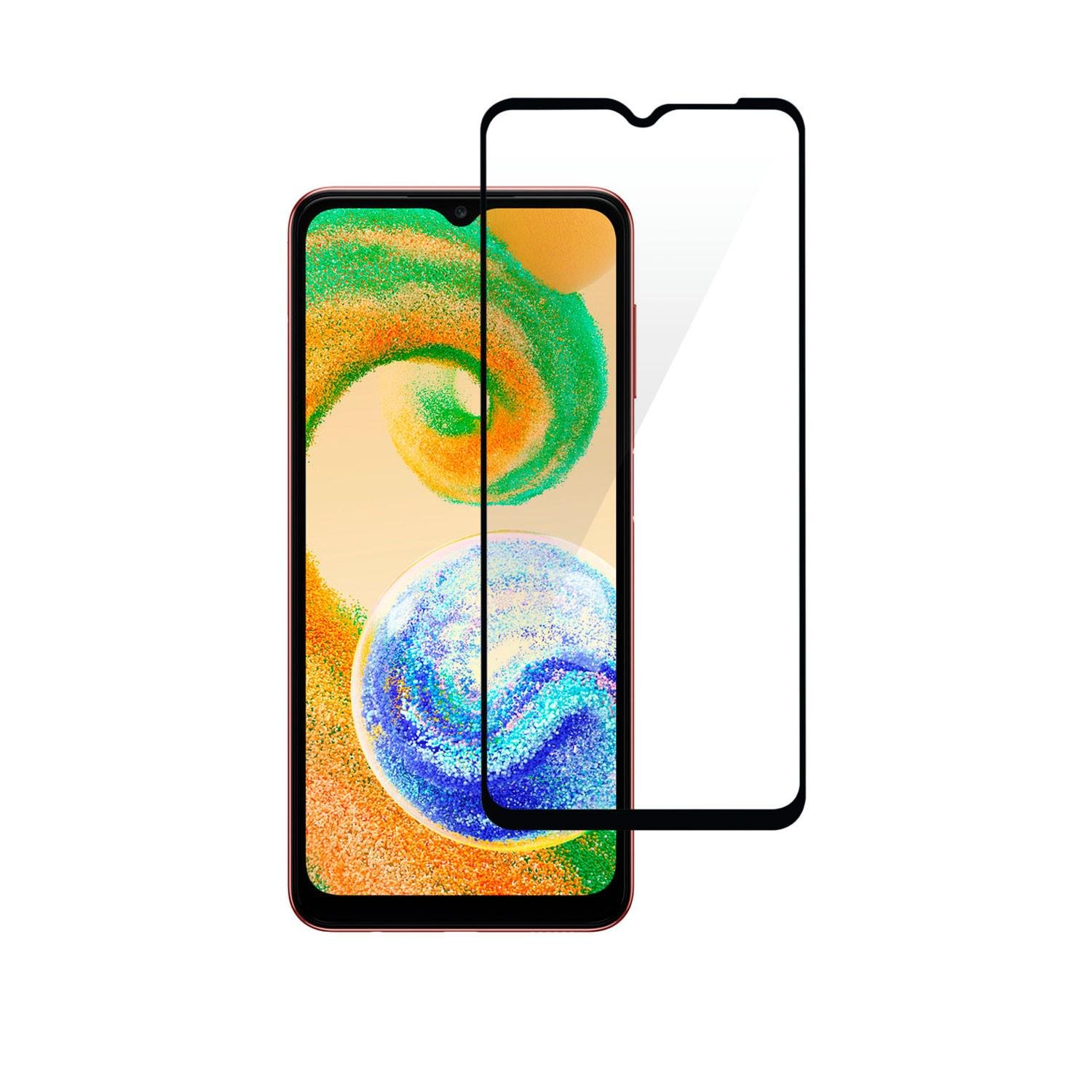 Защитное стекло 2E для Samsung Galaxy A04/A04s Прозрачный с черным (2E-G-A04-A04S-SMFCFG-BB)