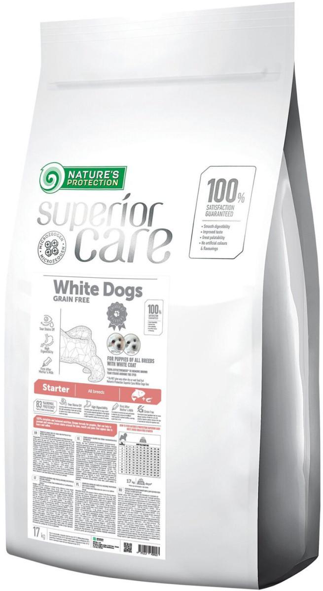 Корм сухий для цуценят Nature's Protection Superior Care Dogs Grain Free Starter All Breeds беззерновий 17 кг (4771317459923)