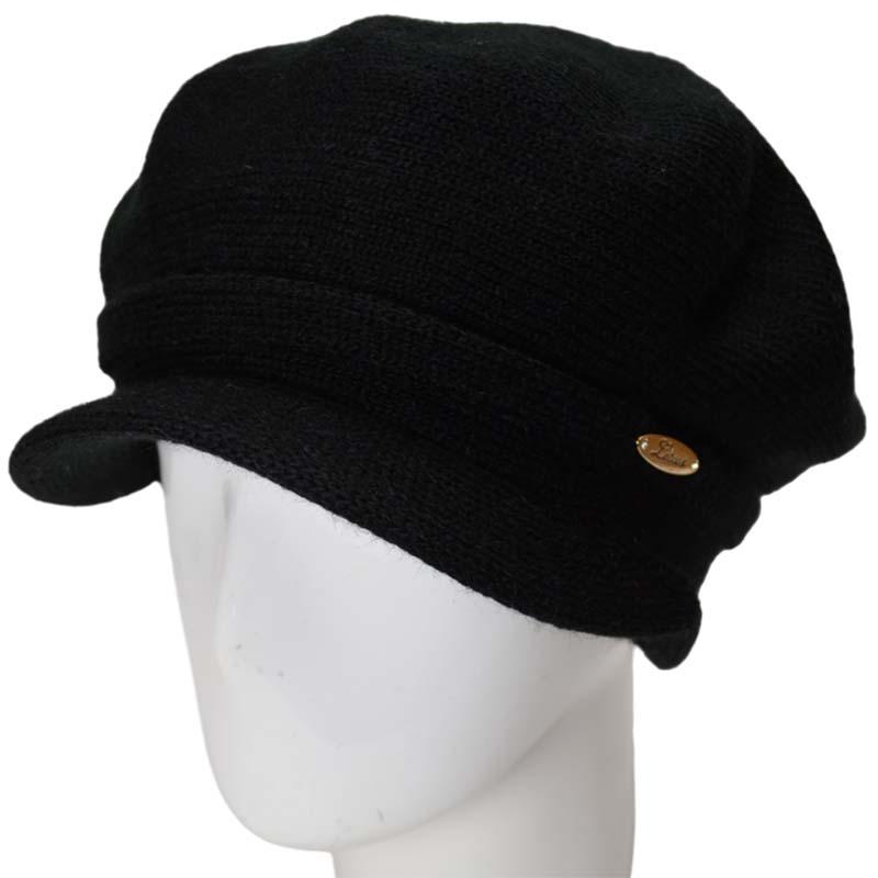 Шапка женская зимняя Lirus Дороти с козырьком шерстяная на флисовой подкладке One size Черный (131744) - фото 1 Шапка женская зимняя Lirus Дороти с козырьком шерстяная на флисовой подкладке One size Черный (131744) - фото 1