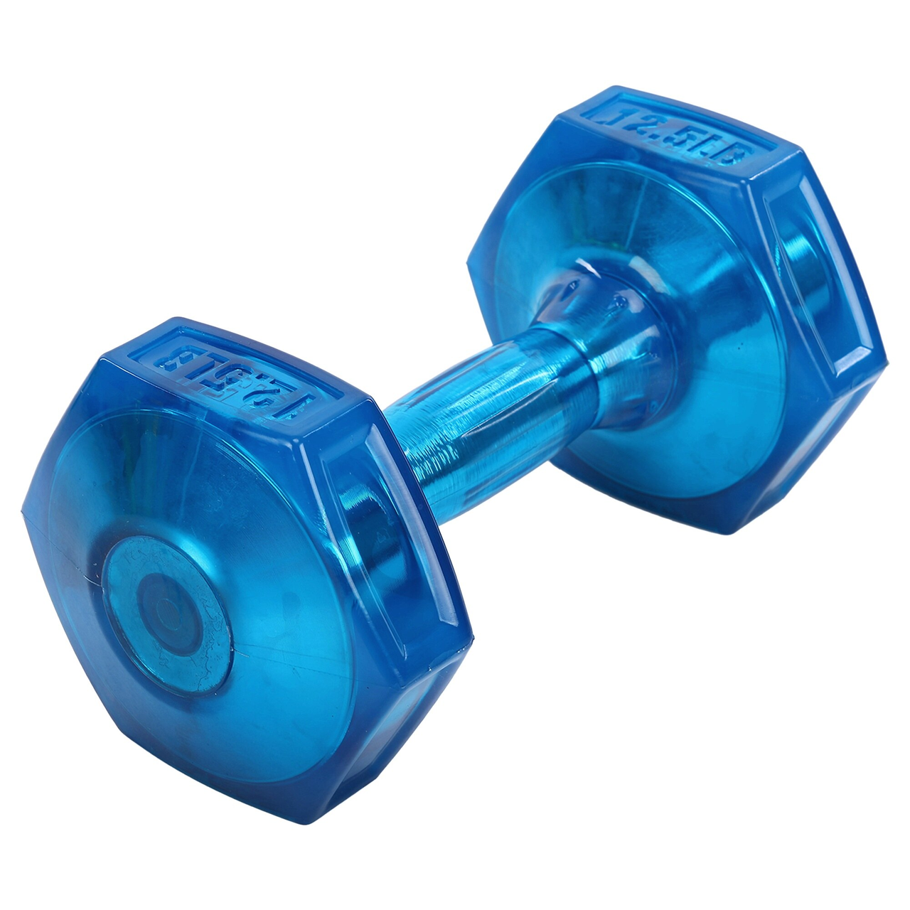 Гантель для фитнеса с TPU покрытием Zelart Jelly Urethane Coated Dumbbell (TA-2946-12_5LB MD2129)