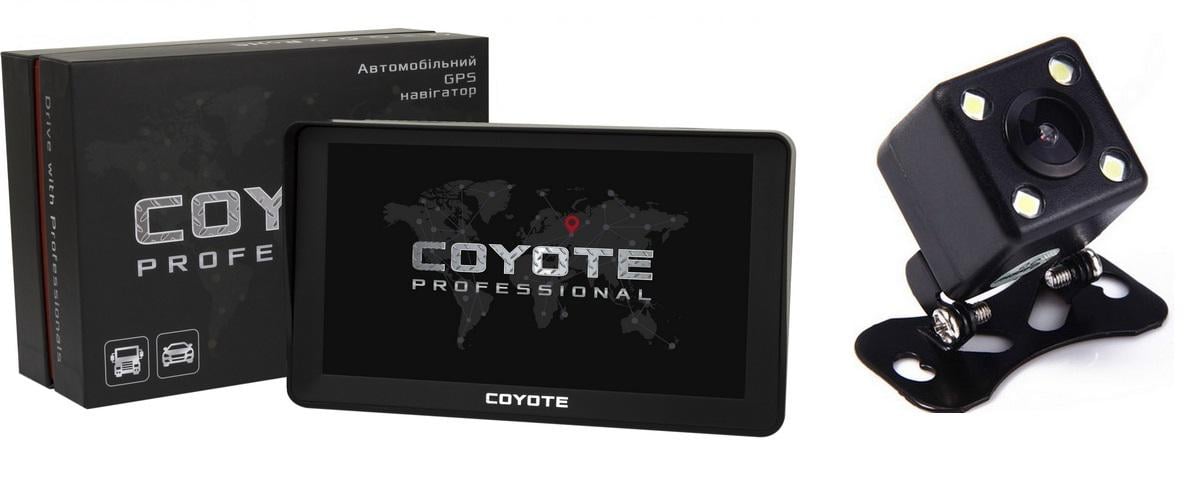 GPS навігатор Coyote 820 TORR PRO автомобільний RAM 1 Gb ROM 16 Gb на Android з камерою заднього виду