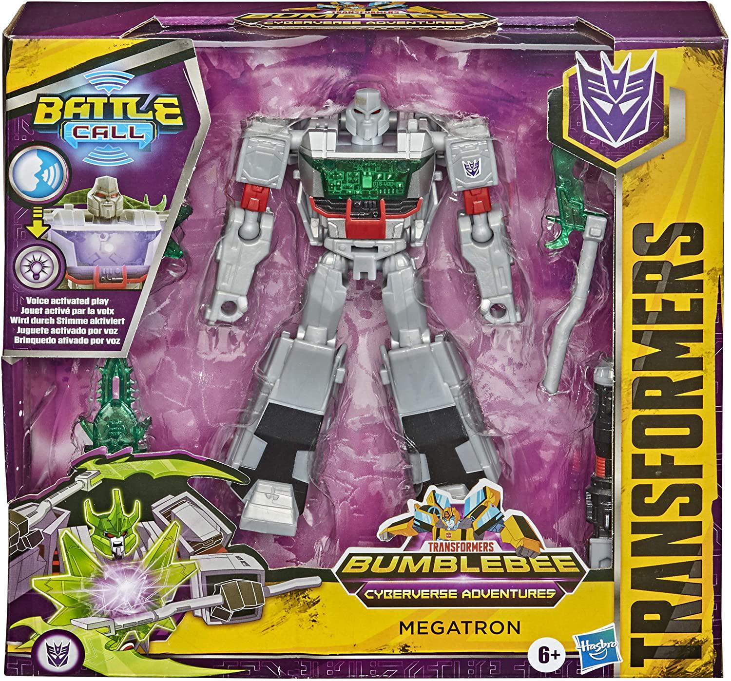 Трансформер Мегатрон Киберверс Управление Голосом Transformers Cybervers Adventures Megatron Hasbro - фото 2