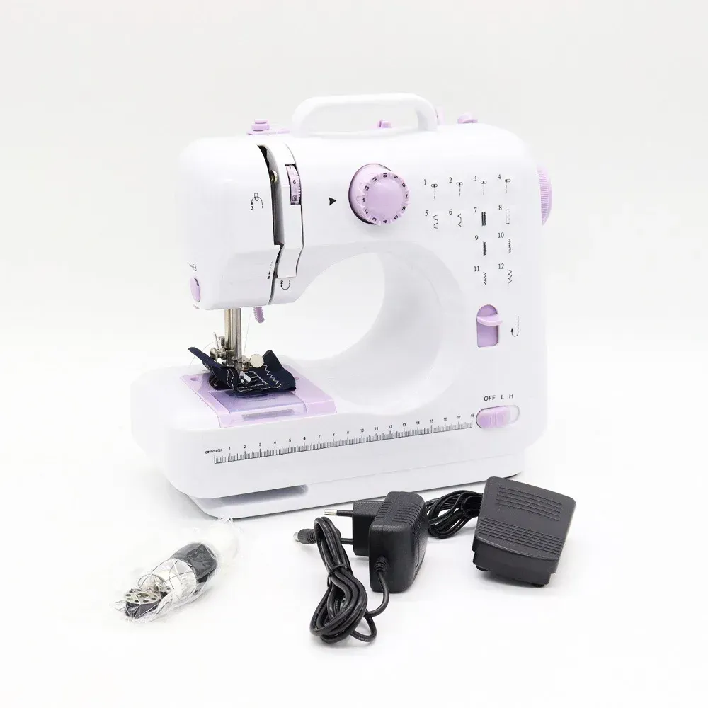 Швейная машинка электрическая WLSM-505 с педалью/оверлоком (25383789) - фото 10 Швейная машинка электрическая WLSM-505 с педалью/оверлоком (25383789) - фото 10