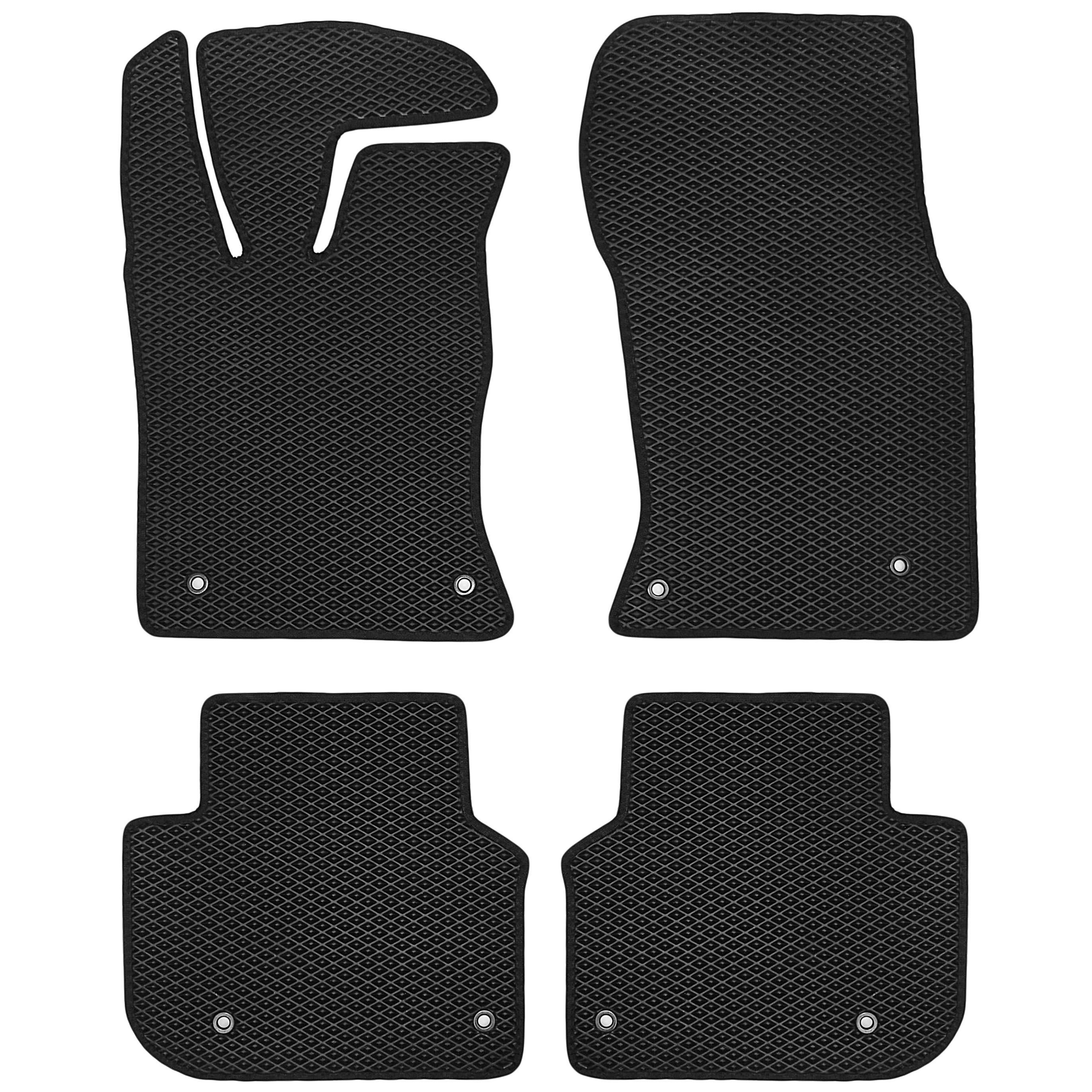 Коврики в салон Kinetic для Jaguar XF 2015 - EVA-полимерные Черный Коврики в салон Kinetic для Jaguar XF 2015 - EVA-полимерные Черный