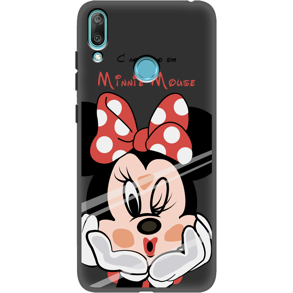 Чехол Boxface Huawei Y7 2019 Lady M Черный силикон (36044-cc59-37011)