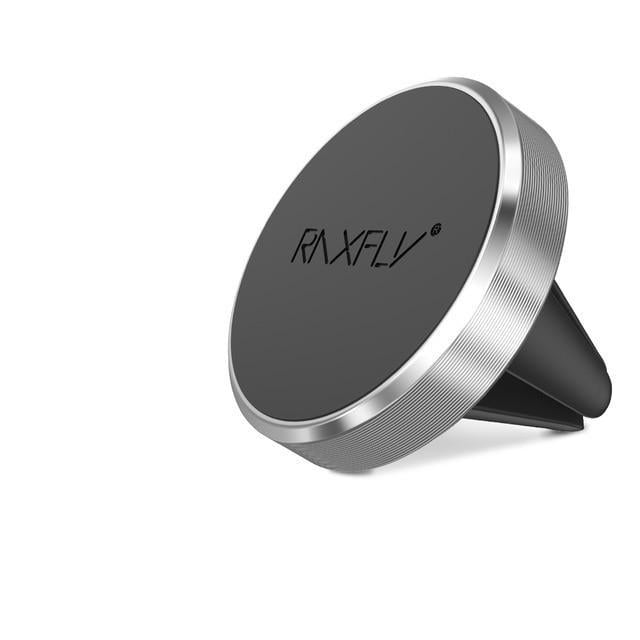 Автодержатель для телефона магнитный Raxfly RAX62770 Silver
