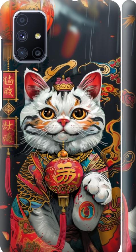 Чохол на Samsung Galaxy M51 M515F China Cat v2 (6135m-1944-42517) Чохол на Samsung Galaxy M51 M515F China Cat v2 (6135m-1944-42517)