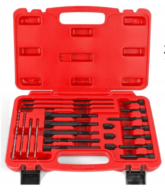 Набор для извлечения сломанных свечей Kraft&Dele KD12529 21 шт.