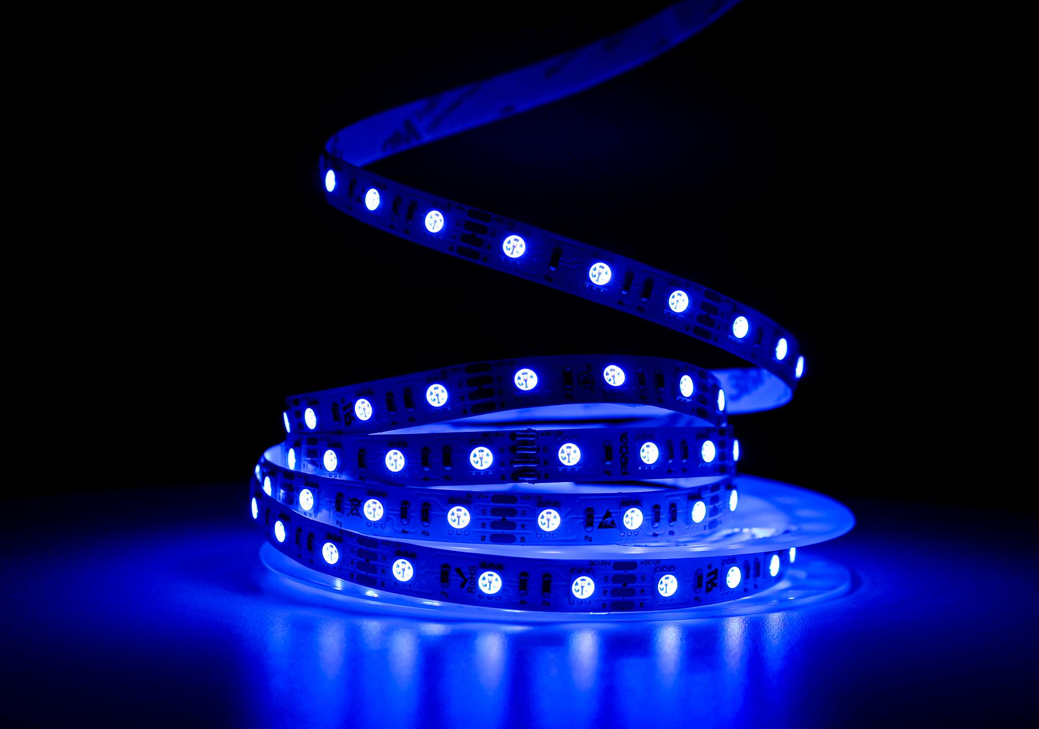 Светодиодная лента Prolum 5050/60 IP20 Series-SG RGB 12V Разноцветный (28522794) - фото 5 Светодиодная лента Prolum 5050/60 IP20 Series-SG RGB 12V Разноцветный (28522794) - фото 5