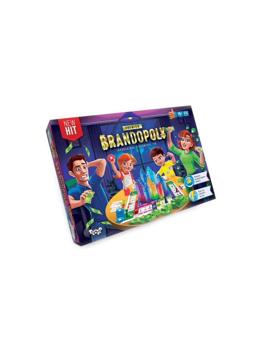Настольная игра Danko Toys G-BrP-01-01U Брендополия Premium (4823102810843)