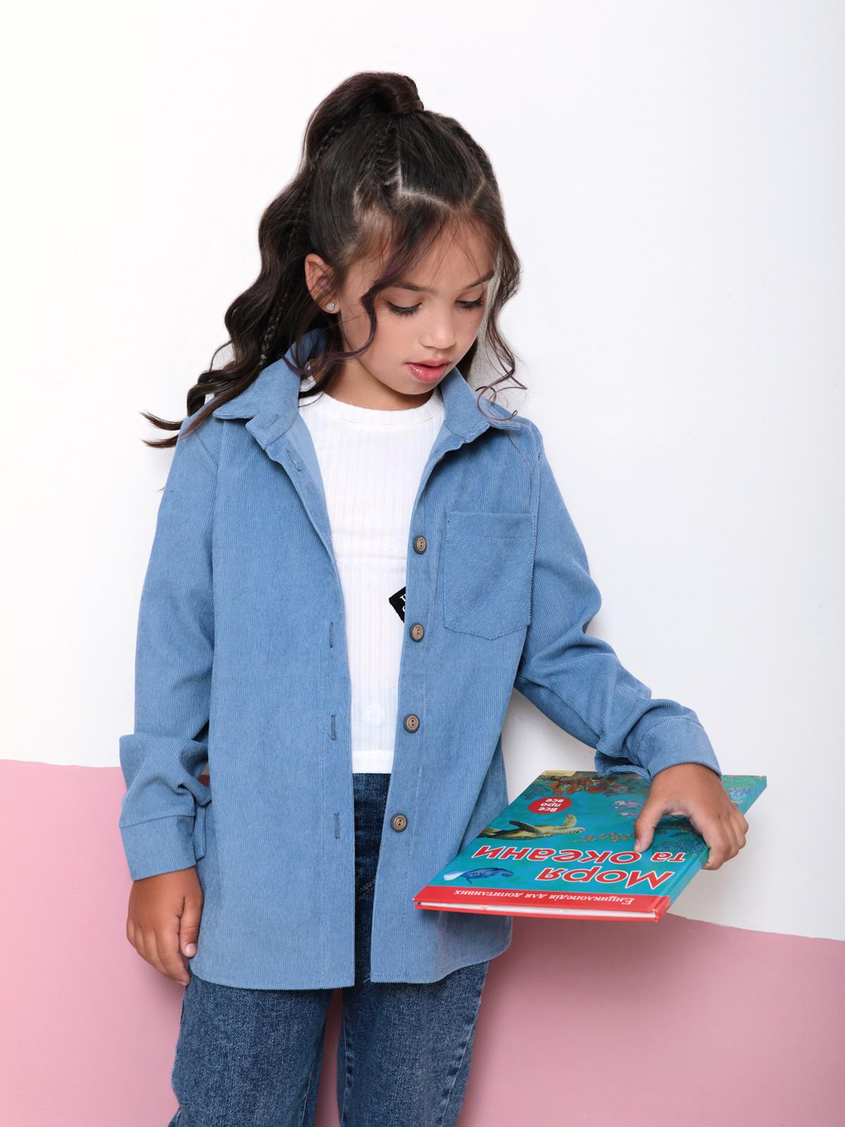 Детские рубашки ISSA Plus 134 Голубой CD-455