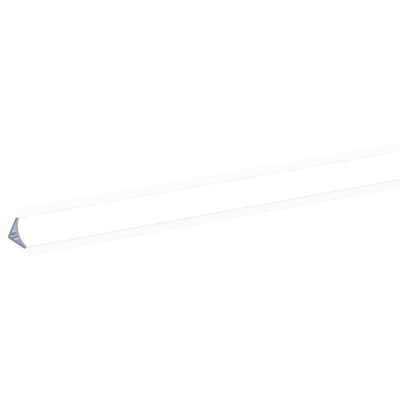 Плинтус кухонный Linken system 15х15х4000 мм Белый Плинтус кухонный Linken system 15х15х4000 мм Белый