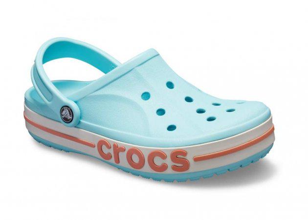 Сабо Crocs Bayaband Clog M8W10 р. 41 26,5 см Ice Blue Melon (205089-W) - фото 2