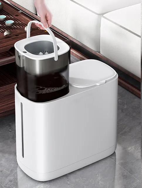 Ведро для сухих отходов и жидкости JOYBOS двухсекционное (JBS-LJT-CFE1-JGY) - фото 3 Ведро для сухих отходов и жидкости JOYBOS двухсекционное (JBS-LJT-CFE1-JGY) - фото 3