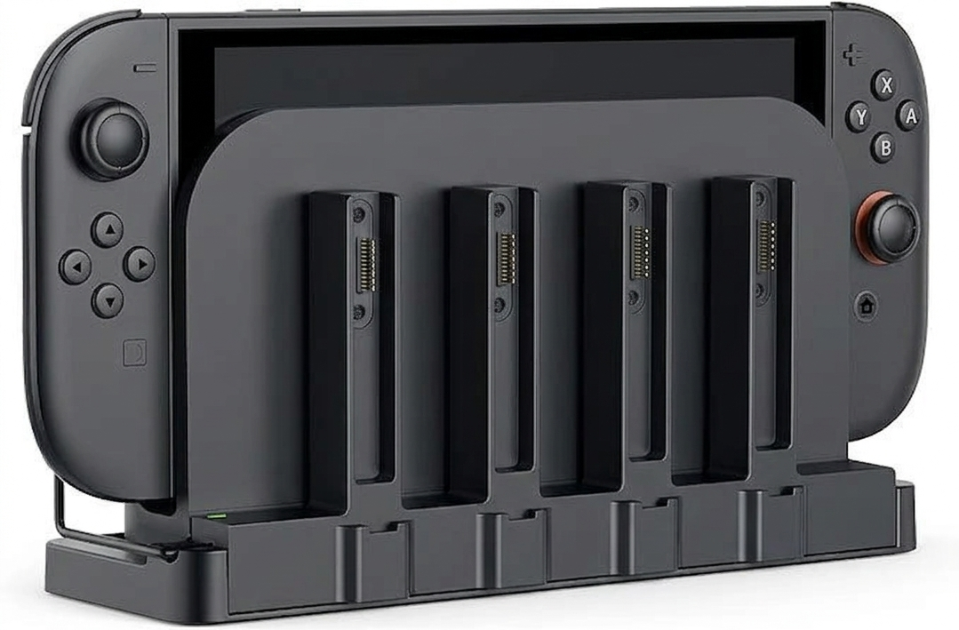 Зарядная станция для контроллеров Nintendo Switch 2 Switch OLED и Switch 9в1