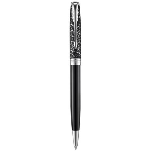 Ручка шариковая Parker SONNET 17 SE Metro Премиум PT BP Черный (87 932)