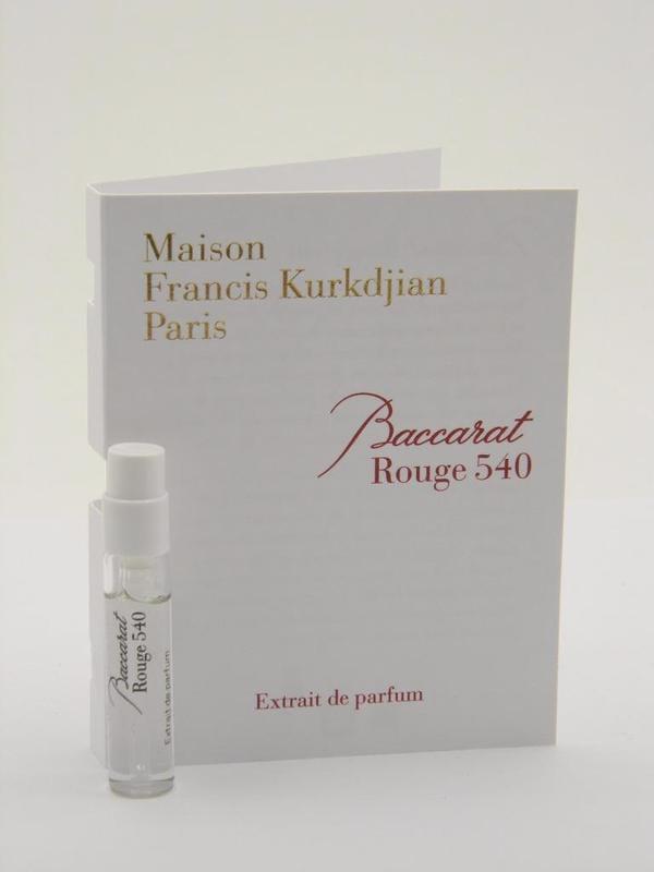 Духи унисекс Maison Francis Kurkdjian Baccarat Rouge 540 Extrait De Parfum пробник 2 мл (3680)
