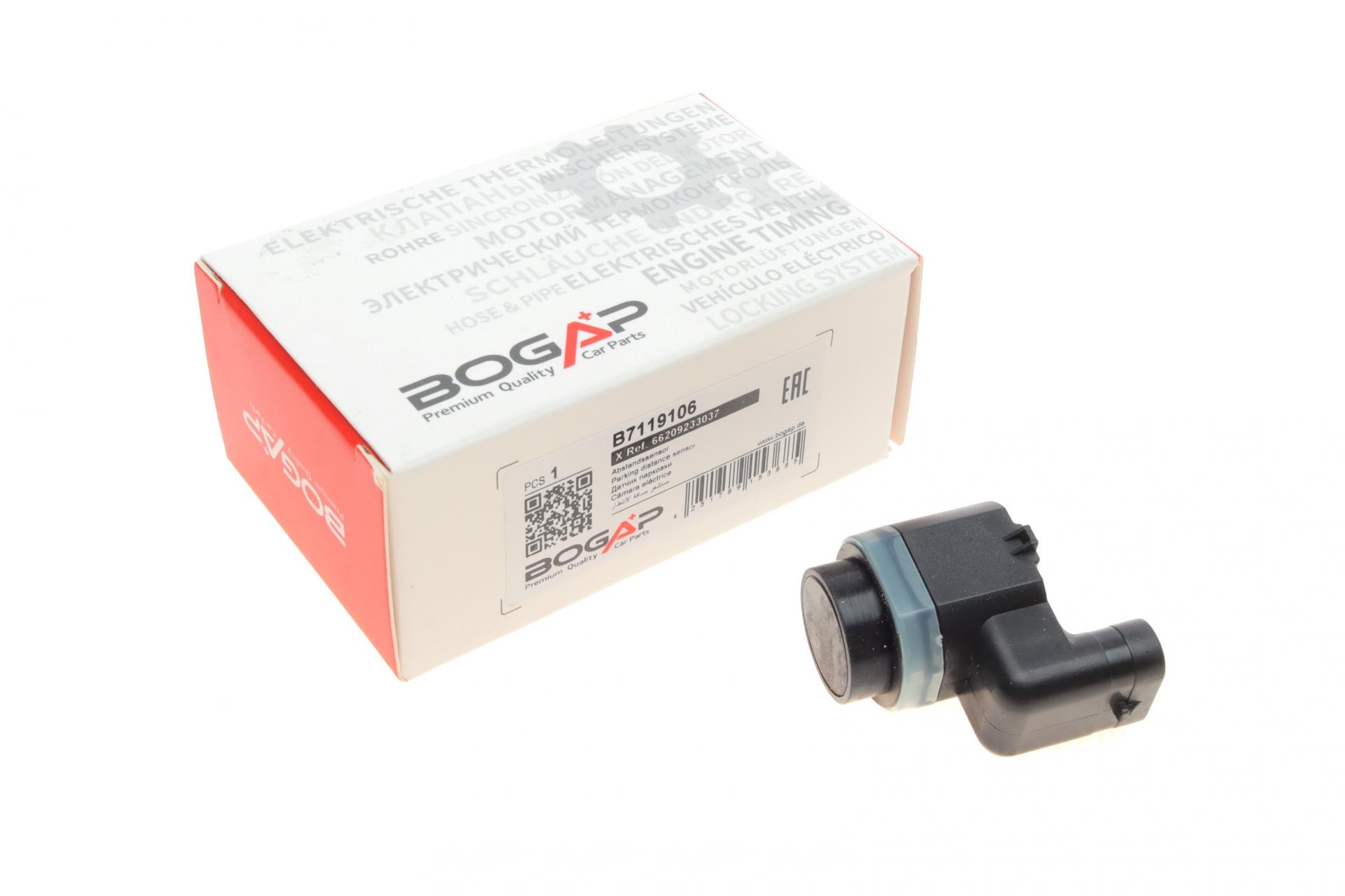 Датчик BOGAP парковки BMW X3 E83/X5 E70/X6 E71/E72 03- M52/M54/M57/N46/N52/N57 (B7119106)
