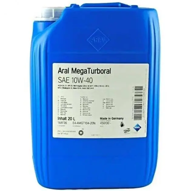 Моторное масло ARAL MegaTurboral LA 10W-40 20 л (15bd3b)