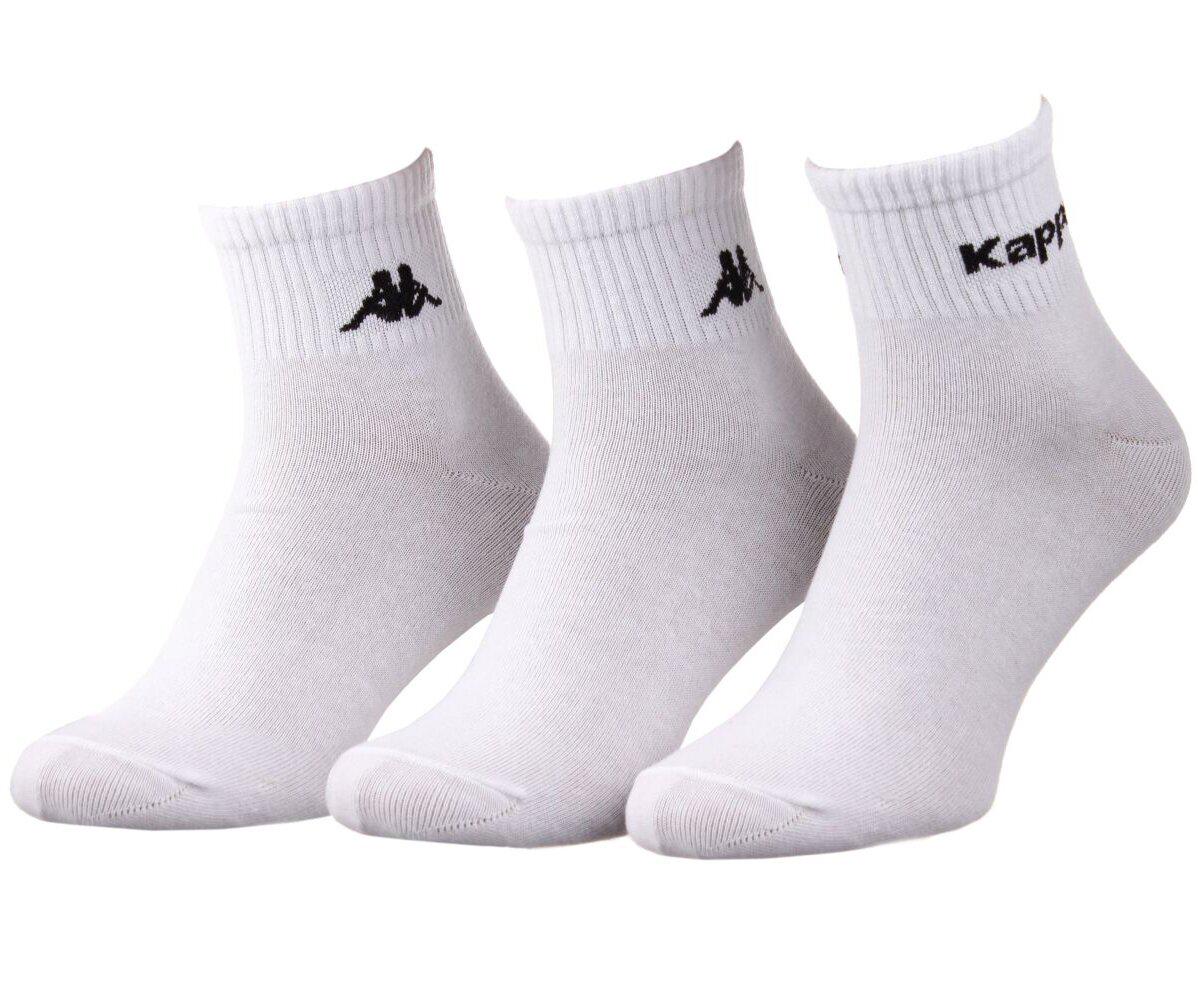 Носки Kappa 3 пары р. 39-42 White (93242841-1)