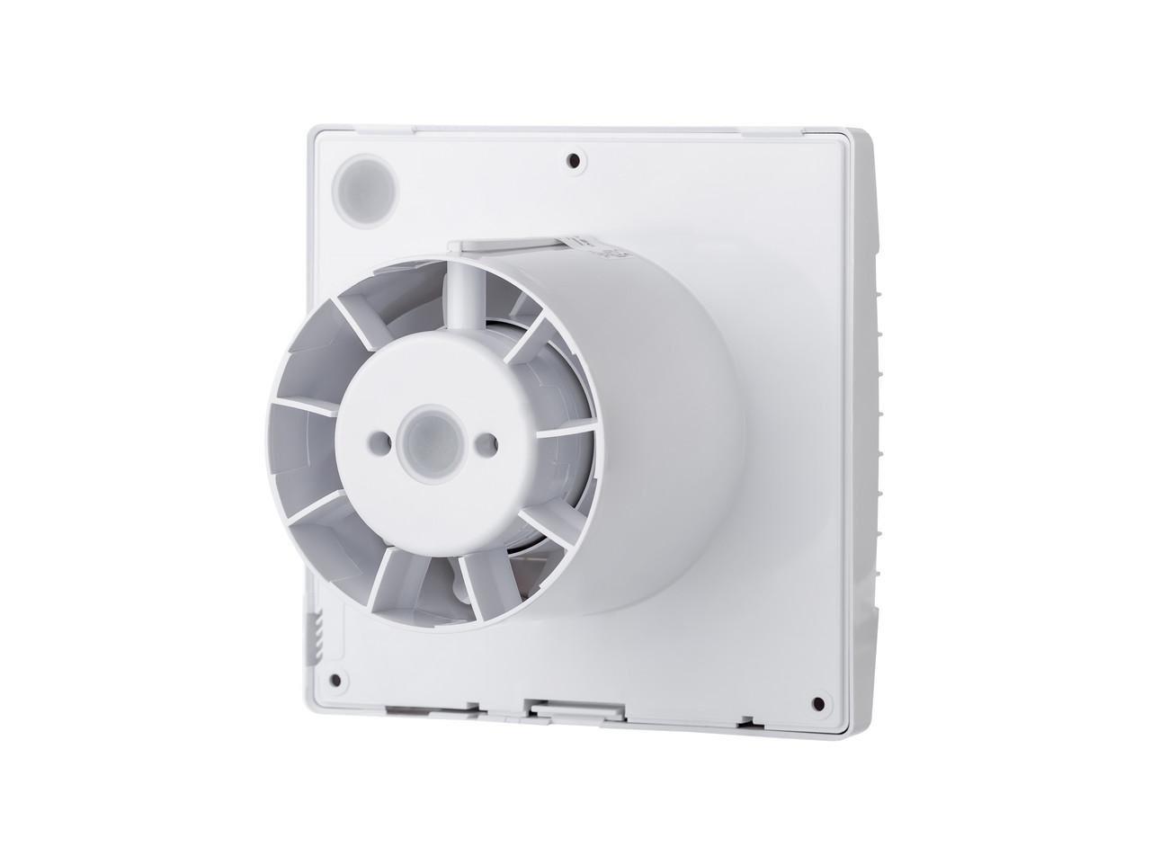 Вентилятор витяжний АirRoxy pRestige 100 ZG MS 01-029 з гравітаційними жалюзями та датчиком руху (01-029) - фото 5 Вентилятор витяжний АirRoxy pRestige 100 ZG MS 01-029 з гравітаційними жалюзями та датчиком руху (01-029) - фото 5