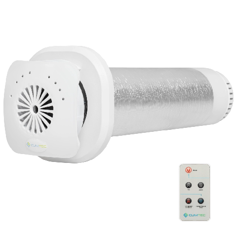 Рекуператор CLIMTEC РД-100 CТАНДАРТ и пульт ДУ 7 режимов/40 м3/15 м2/КПД 93 %/7 Вт/32 дБ (27040282)
