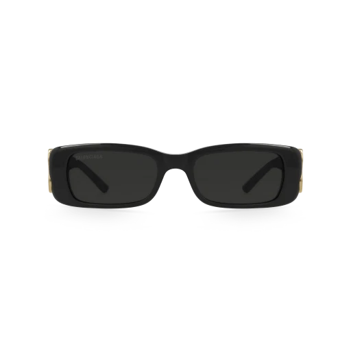 Очки Balenciaga Dynasty Rectangle Sunglasses Black