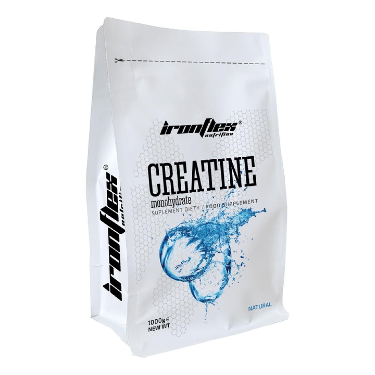 Креатин моногидрат IronFlex Creatine Monohydrate Natural 1000 г (00000042148)