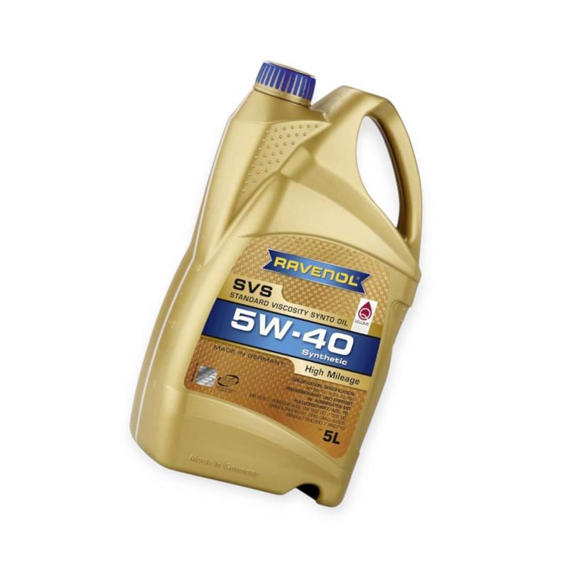 Масло моторное RAVENOL 5W-40 SVS Synthetic High Mileage SP/CF/A3/B4 5 л (2684187005)