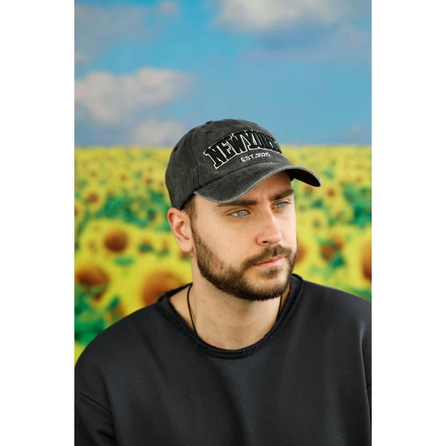 Бейсболка мужская Braxton 1625 one size Черный