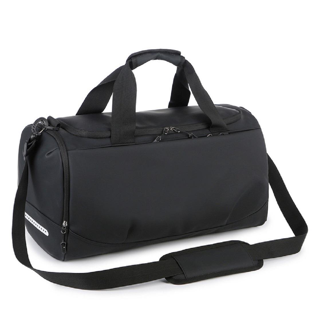 Дорожная сумка Royal Bag TB9-T-217A с отделением для обуви Черный (6338)