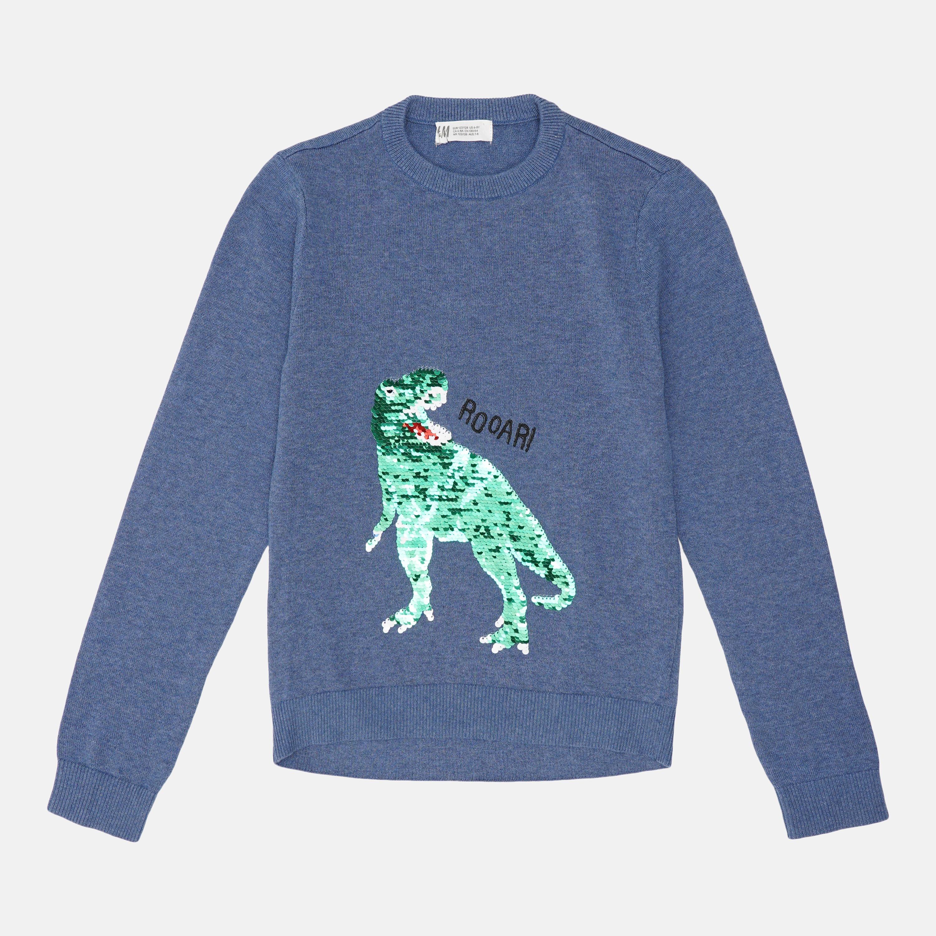 Джемпер H&M 122-128 см Синий (16057736820)