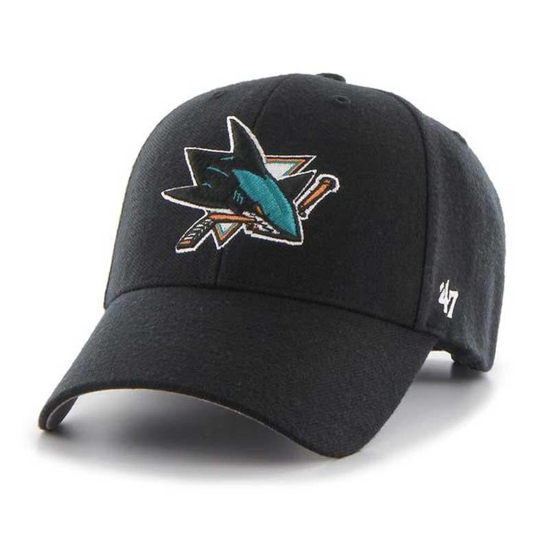 Бейсболка 47 Brand San Jose Sharks (H-MVP22WBV-BK)