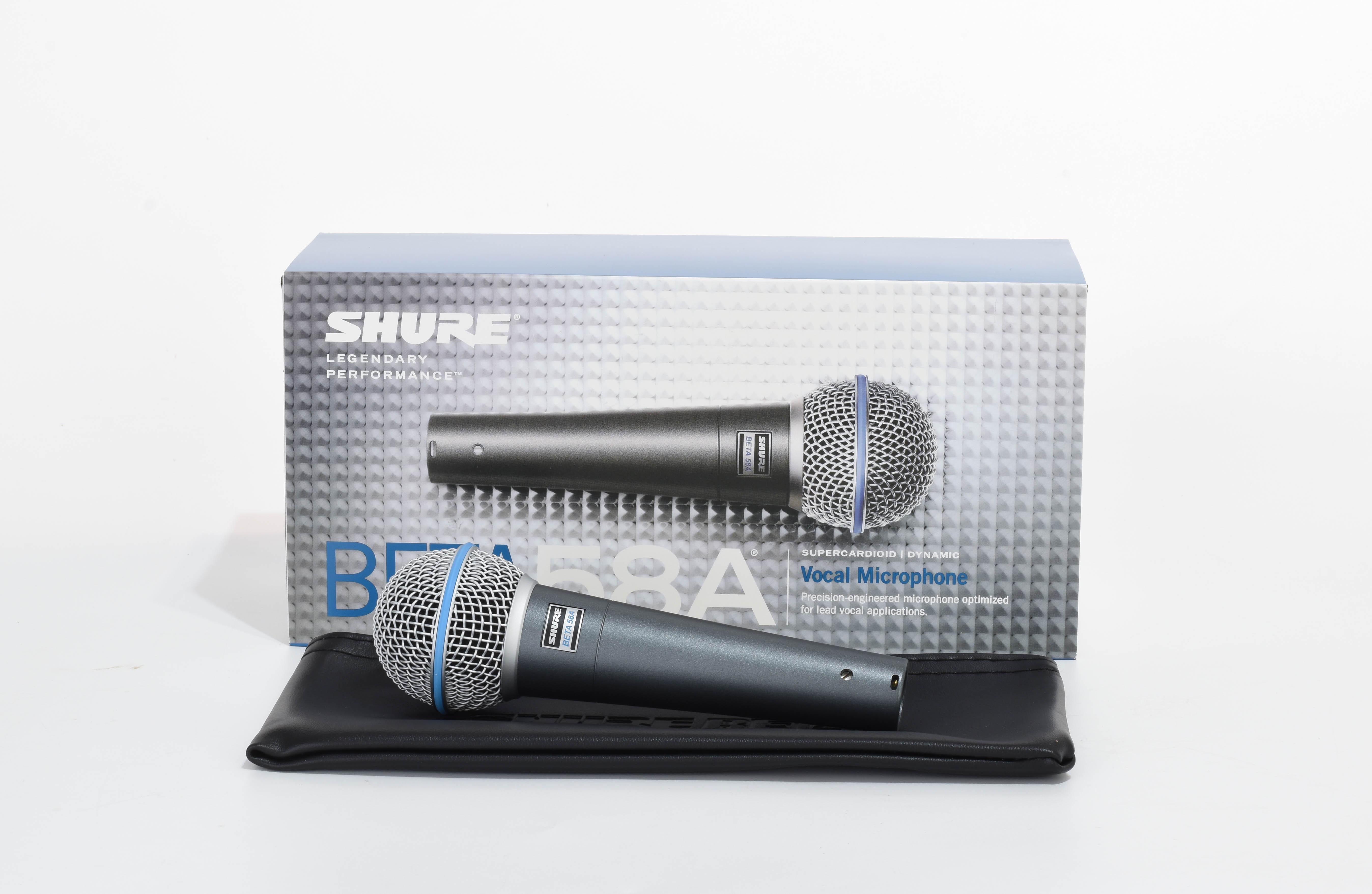 Мікрофон вокальний професійний SHURE BETA 58A шнуровий (0107)