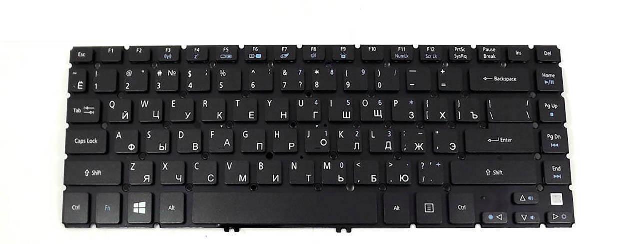 Клавиатура для ноутбука Acer Aspire V5-431 с подсветкой клавиш матовая (NK.I1413.001)