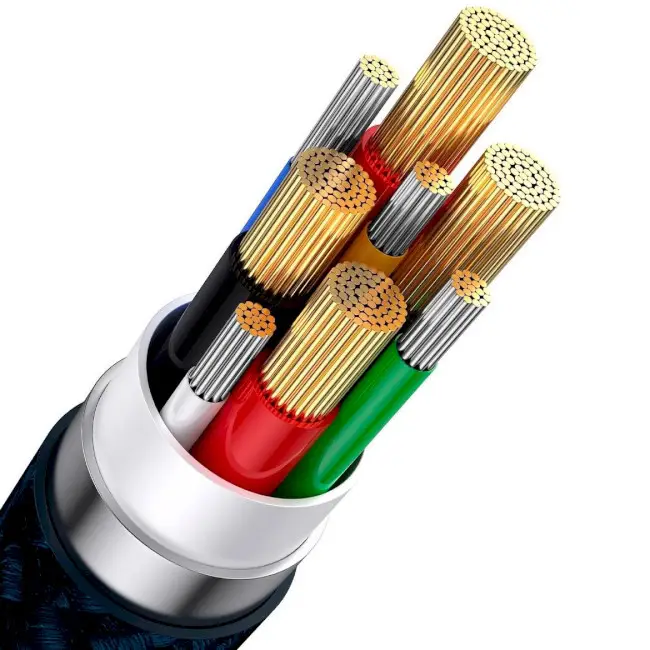 Кабель BASEUS Flash Series II 3в2Cable USB/Type-C to MicroUSB/Lightning/Type-C CASS030103 100W 1,2 м Blue - фото 5