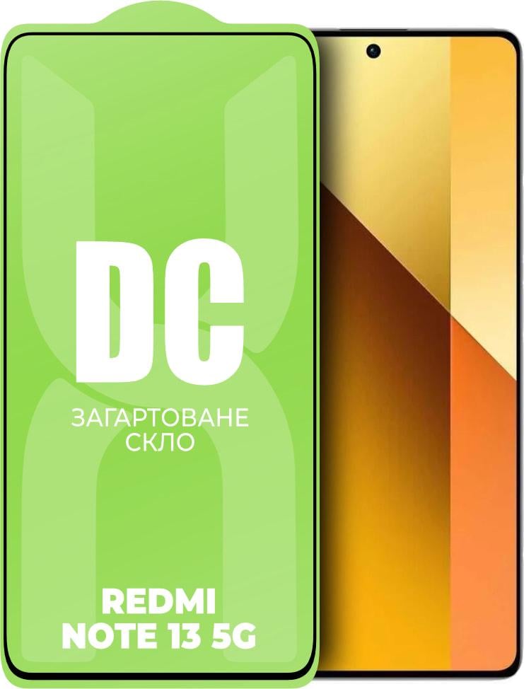 Захисне скло DC Glass Xiaomi Redmi Note 13 5G (Full Glue) (34926) Захисне скло DC Glass Xiaomi Redmi Note 13 5G (Full Glue) (34926)