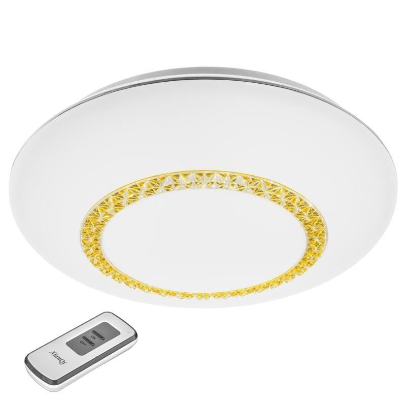 Светильник настенно-потолочный светодиодный с пультом Brille W-610/66W WH/G