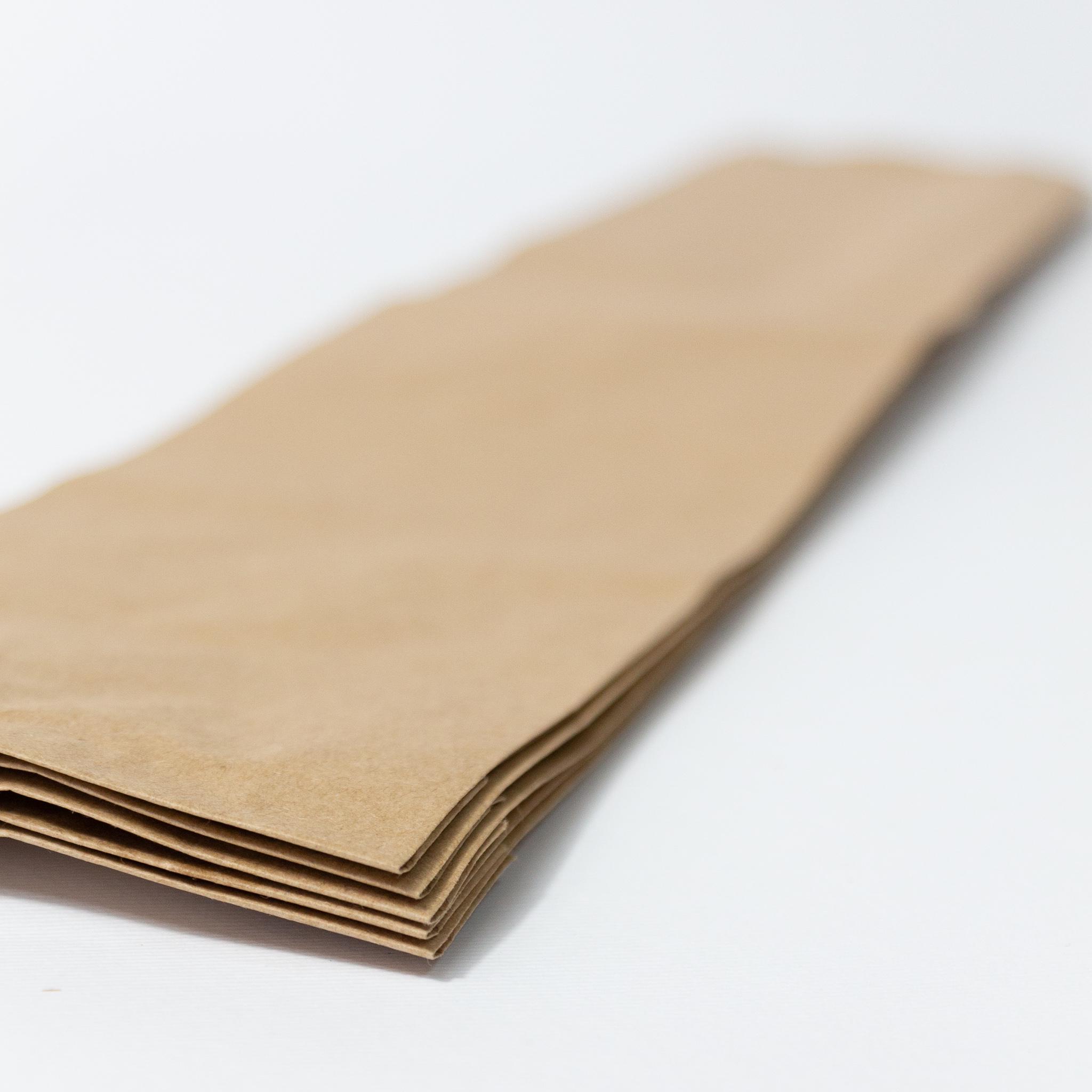 Пакет бумажный для багета 100х40х530 мм крафт 500 шт. Бурый - фото 6