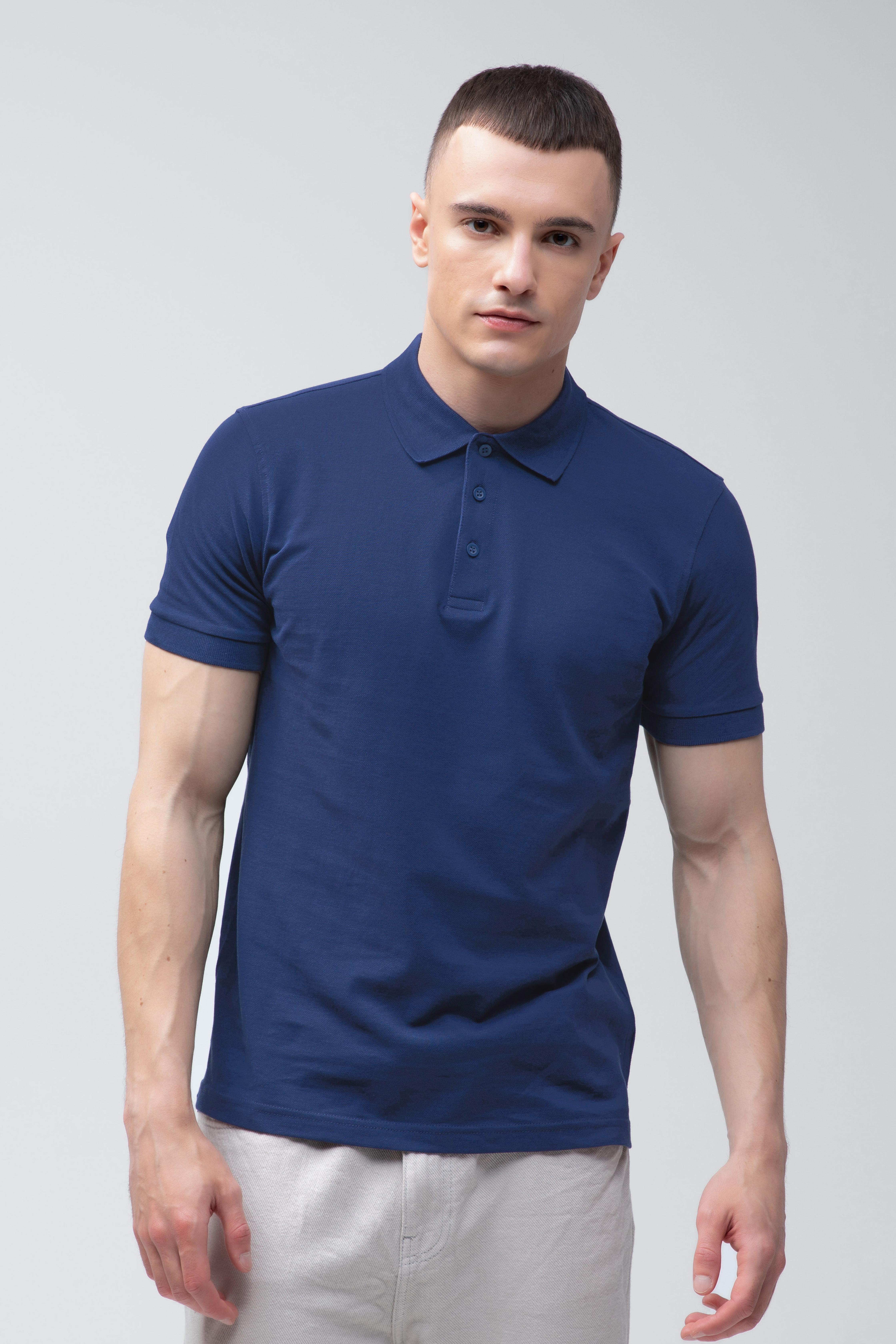 Поло мужское классическое Stedman Lux Polo XXL Темно-синий (ST9060-NAV)