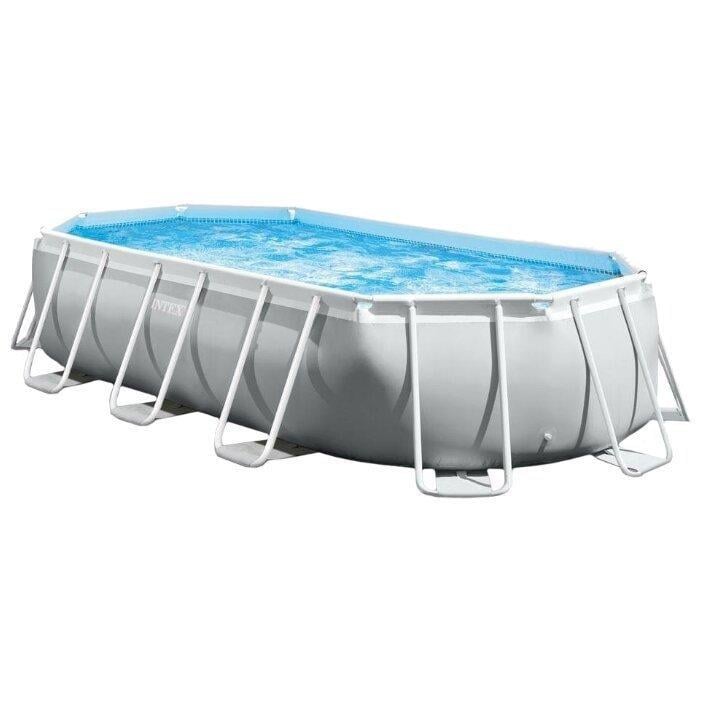 Бассейн каркасный Prism Frame Intex 503х274х122 см Серый (147-9-26796-0)