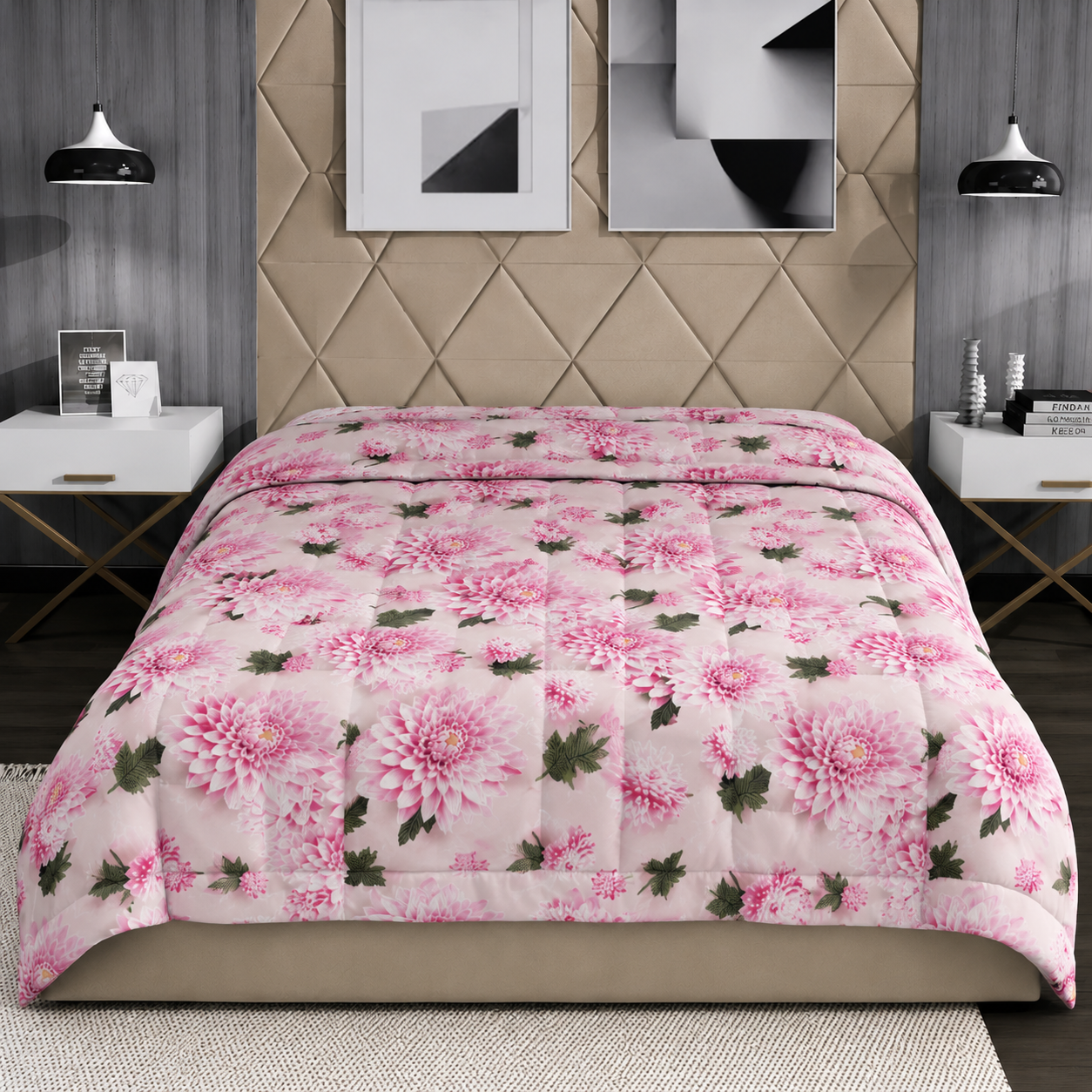 Пододеяльник бязь голд люкс 150х220 см Bloom Pink Пододеяльник бязь голд люкс 150х220 см Bloom Pink