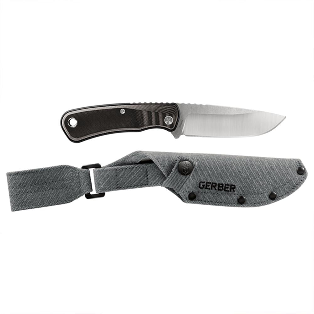 Нож туристический Gerber Downwind Fixed DP 22,8 см Black (1059840) - фото 2