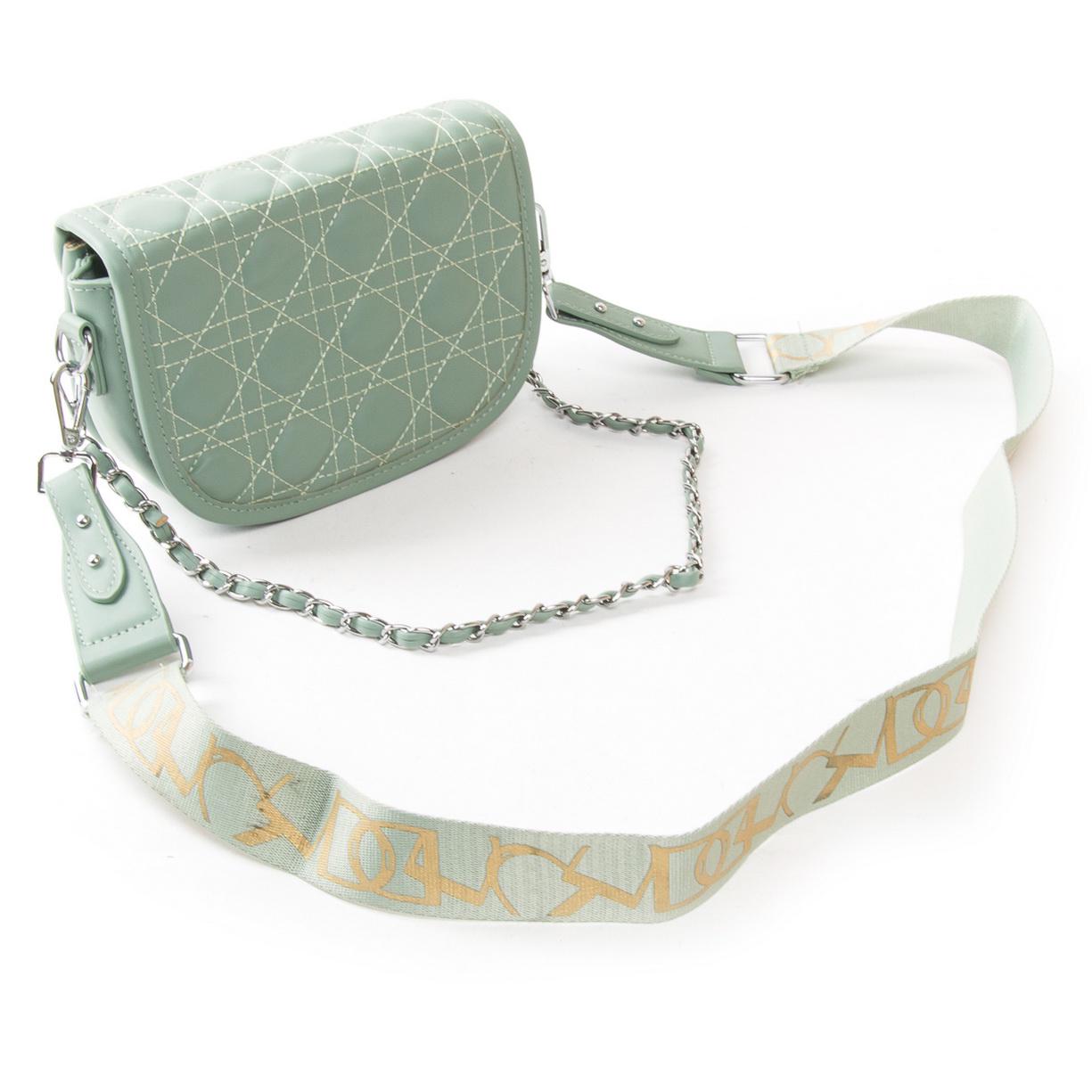 Женская сумочка-клатч Fashion 7117 Мятный - фото 2